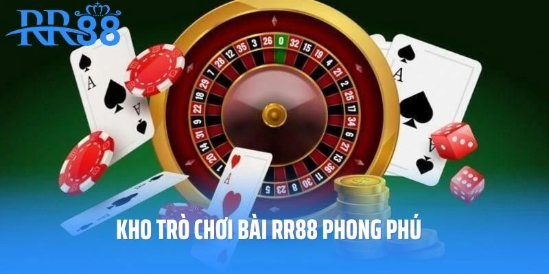 Kho trò chơi tại RR88 siêu phong phú