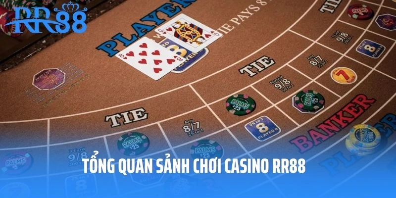Sảnh chơi Casino RR88 siêu hấp dẫn
